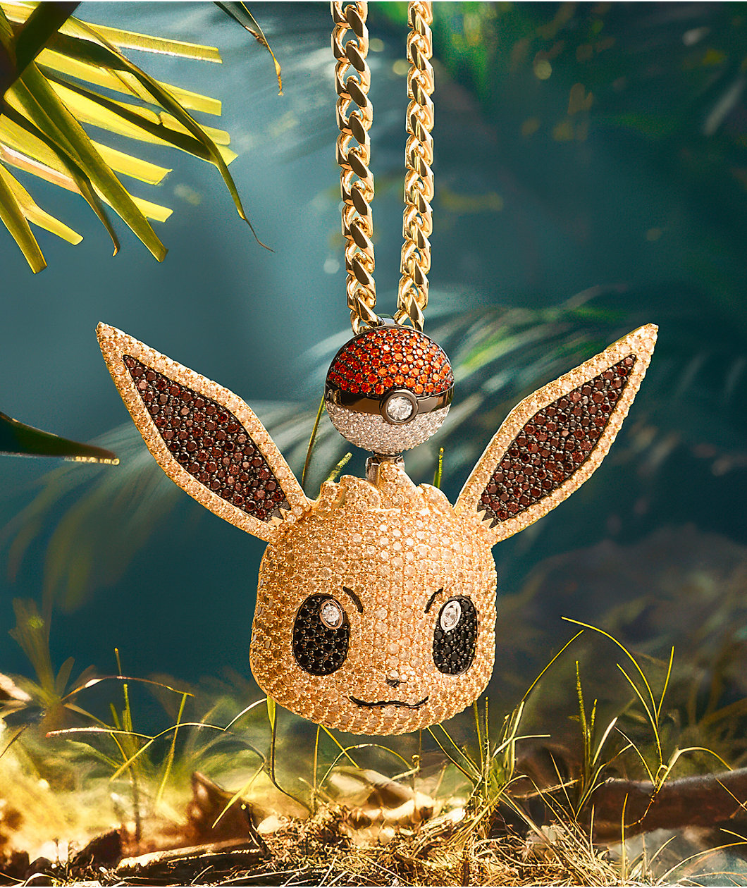 【KING ICE】X POKEMON PIKACHU ネックレス ポケモン ピカチュー Pikachu Necklace | Pokémon Jewelry | King Ice